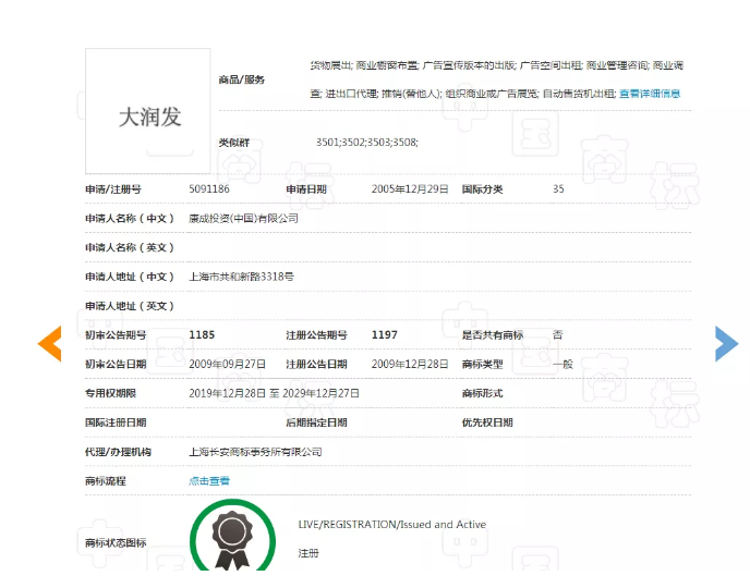 啥是商標(biāo)假授權(quán)？看了這枚大潤(rùn)發(fā)商標(biāo)經(jīng)歷你就知道了！