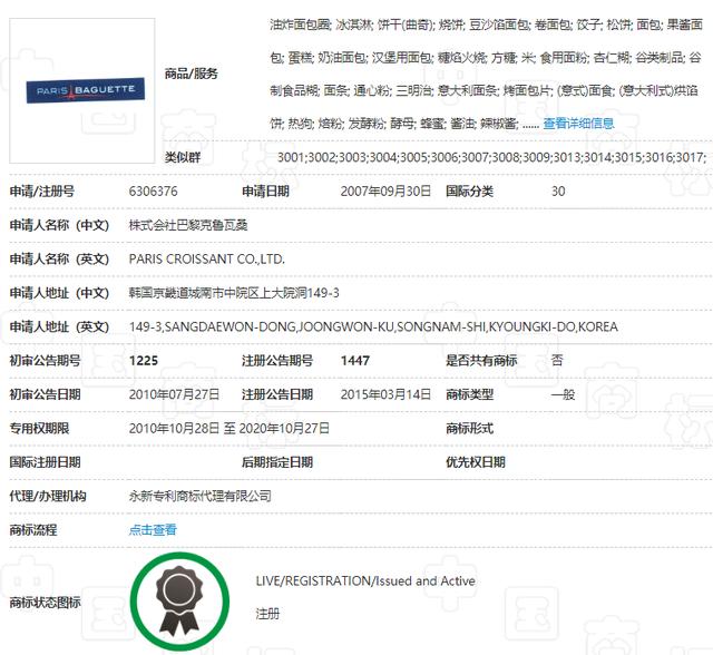 韓國企業“巴黎系”商標不允注冊，英文商標或將無效，須考慮法律